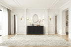 Sophisticated 4-Door Sideboard with Intricate Design