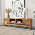 Media Console TV Stand with Storage