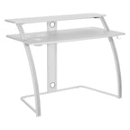 Gaming Desk in White Finish
