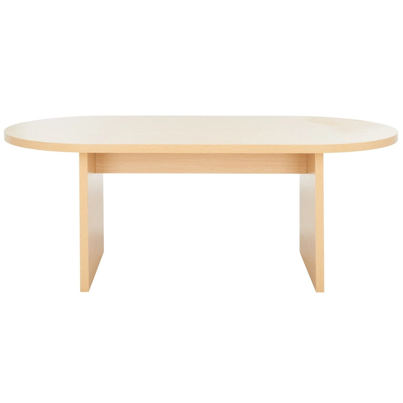 Tavolino da Caffè Ovale Moderno - 119 cm L x 61 cm P x 46 cm H - 119Lx61Px46H