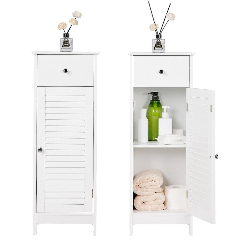 Bathroom Free Standing Storage Floor Cabinet with Drawers