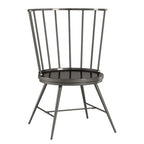 Norfolk Walnut Finish Round 5-Piece Dining Set - INSPIRE Q