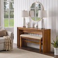 GDFStudio Emily Modern 2 Piece Bar Table Set with Fabric Upholstered Bar Stool