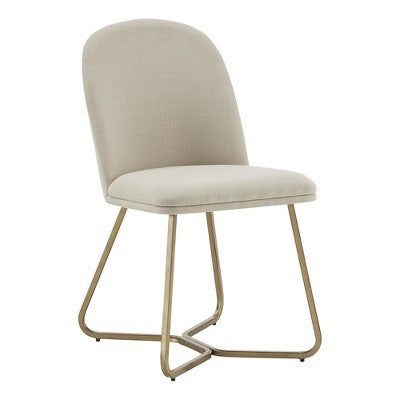 Cortland 5-Piece Fabric Mid-Century Modern Tapered Dining Set - iNSPIRE Q