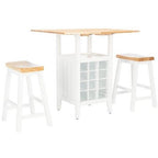Casey 3 Piece Drop Leaf Pub Set - AMH8504 - Safavieh Couture