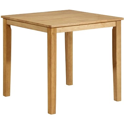 Kings Brand Furniture Kurmer 3 Piece Dining Set Natural Oak