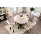 5pc Buckley Dining Set - HOMES: Inside + Out: Marble Top