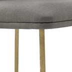 Karianne 4-Person Gold Metal Base Dining Set - iNSPIRE Q