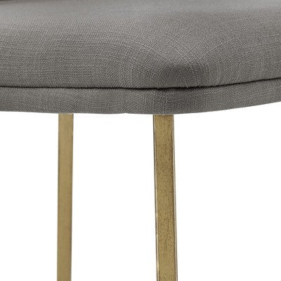 Karianne 4-Person Gold Metal Base Dining Set - iNSPIRE Q