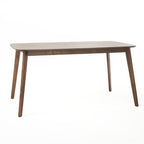 GDFStudio Balfern 5 Pieces Mid Century Modern Upholstered Wood Dining Set