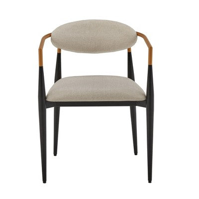 Cortland 5-Piece Fabric Modern Tapered Dining Set - iNSPIRE Q