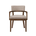 Christopher Knight Home Raisa 5 Piece Farmhouse Rubberwood Dining Set with Boucle Upholstered Chairs
