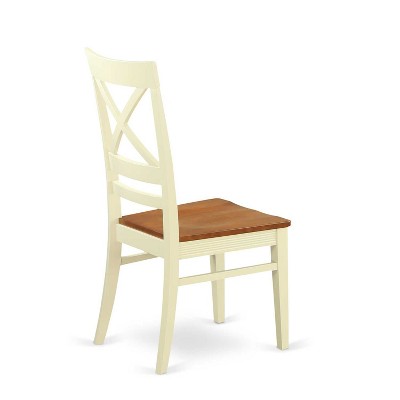 Modern Dining Set 5 Piece - Rubber Wood Table & Chairs - Kitchen Dining Room Furniture