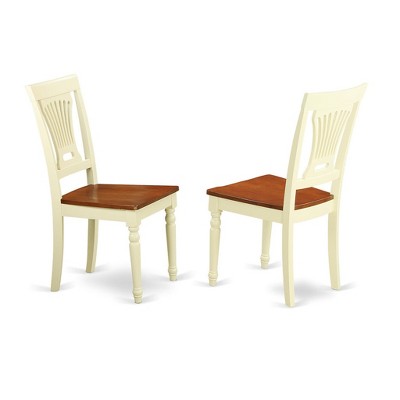 HomeStock Kitchen Nook Dining Set Round Table with 2 Chairs Modern Style