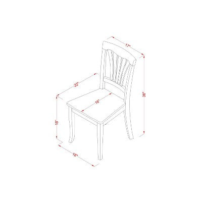 Small Kitchen Table Set with 2 Chairs - Dining Table and Chair Set