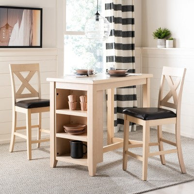 Everest 3 Piece Pub Set - DNS9203 - Safavieh