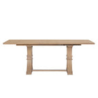 Christopher Knight Home Lyra 7 Piece Contemporary Rubberwood Upholstered Dining Set with Expandable Dining Table