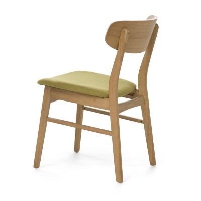 GDFStudio Balfern 5 Pieces Mid Century Modern Upholstered Wood Dining Set