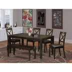 Rectangular Dining Table Set with Kitchen Chairs - Modern Dinette Table for Home