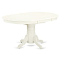 HomeStock 7-Piece Linen White Finish Solid Wood Top Dining Table with 6 Chairs