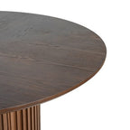 Christopher Knight Home Shankar Modern 5 Piece Round Dining Table Set with Rubberwood Upholstered Chairs