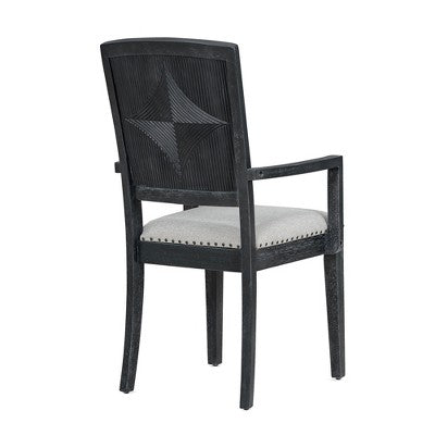 9 Pieces Extendable Dining Table Set for 6, Rectangular Kitchen Dining Table with Removable Leaf and 6 Armless Chairs and 2 Arm Chairs