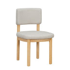 7 Piece Farmhouse Dining Table Set Dining Set for 6, 60 Kitchen Table Set with 6 Upholstered Dining Chairs - ModernLuxe