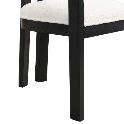 Christopher Knight Home Arkenis 7 Piece Rubberwood Upholstered Dining Set
