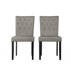 ChaletPosh 5 Pieces Dining Set with Linen Cover Dining Chair