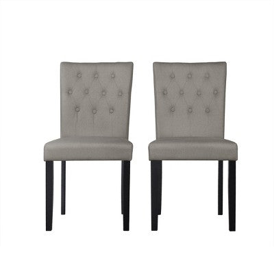 ChaletPosh 5 Pieces Dining Set with Linen Cover Dining Chair