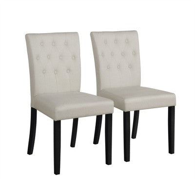 ChaletPosh 5 Pieces Dining Set with Linen Cover Dining Chair