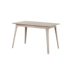 New Classic Furniture,Oscar 7-Piece Wood Counter Dining Set In White Ash