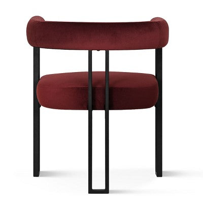 Expandable Round to Oval Dining Table Set with 8 Velvet Chairs, 3-in-1 Pedestal Dining Set, Seats 4 to 8, Modern Dining Room Set-Panipeachy
