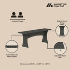 Manhattan Comfort 3pc Coney Dining Set