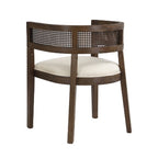 Christopher Knight Home Lythor 7 Piece Cane and Rubberwood Upholstered Dining Set