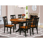 Kenley Kitchen Table And Chair Set Oval Dining Set Traditional