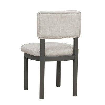 7 Piece Farmhouse Dining Table Set Dining Set for 6, 60 Kitchen Table Set with 6 Upholstered Dining Chairs - ModernLuxe