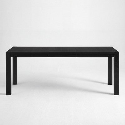 Modern Dining Set - 80 Table + 6 Cushioned Chairs, Solid Wood Frame, 400lbs Table Capacity, Easy Assembly