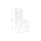 Southwestern Dining Table Set - Table & 2 Chairs - Rustic Wood Kitchen Set