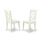 HomeStock Linen White Round Kitchen Dining Table Set