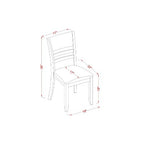 Gothic Dining Set - Table & Chairs - Grandeur Rectangle Table with Leaf - Elegant Dining Room Furniture