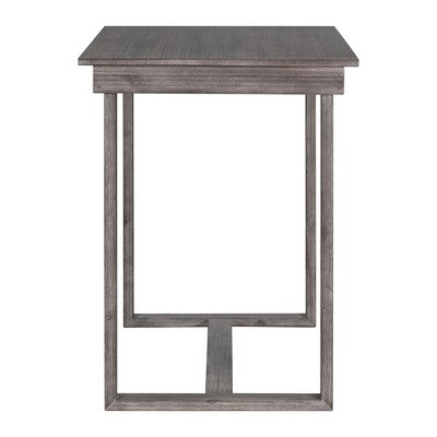 5-Piece Farmhouse Counter Height Dining Table Set with 1 Rectangular Dining Table and 4 Dining Chairs for Small Places - ModernLuxe