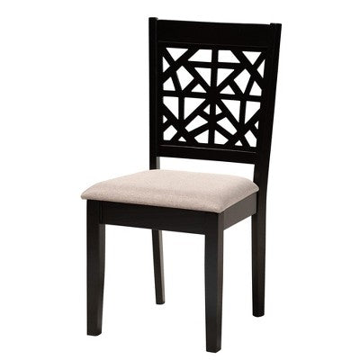 Baxton Studio Jamie Moden Wood 5-Piece Dining Set
