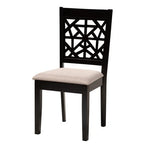 Baxton Studio Jamie Moden Wood 5-Piece Dining Set