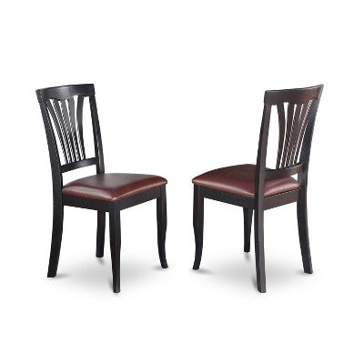 HomeStock Dining Table Set Rectangle Black Finish