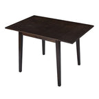 GDF Studio Avery 3 Piece Dining Set with Drop Leaf Dining Table and 2 Dining Upholstered Chairs