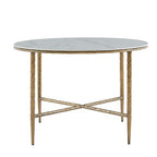 Christopher Knight Home Valeska 5 Piece Industrial Luxe Hand-Forged Sintered Stone Dining Table with Upholstered Dining Chairs