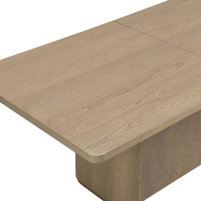 Christopher Knight Home Lindiwe Modern 7 Piece Rubberwood Linen Upholstered Dining Set with Rectangular Table