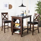 Everest 3 Piece Pub Set - DNS9203 - Safavieh