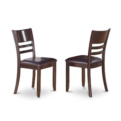 Gothic Dining Set - Table & Chairs - Grandeur Rectangle Table with Leaf - Elegant Dining Room Furniture